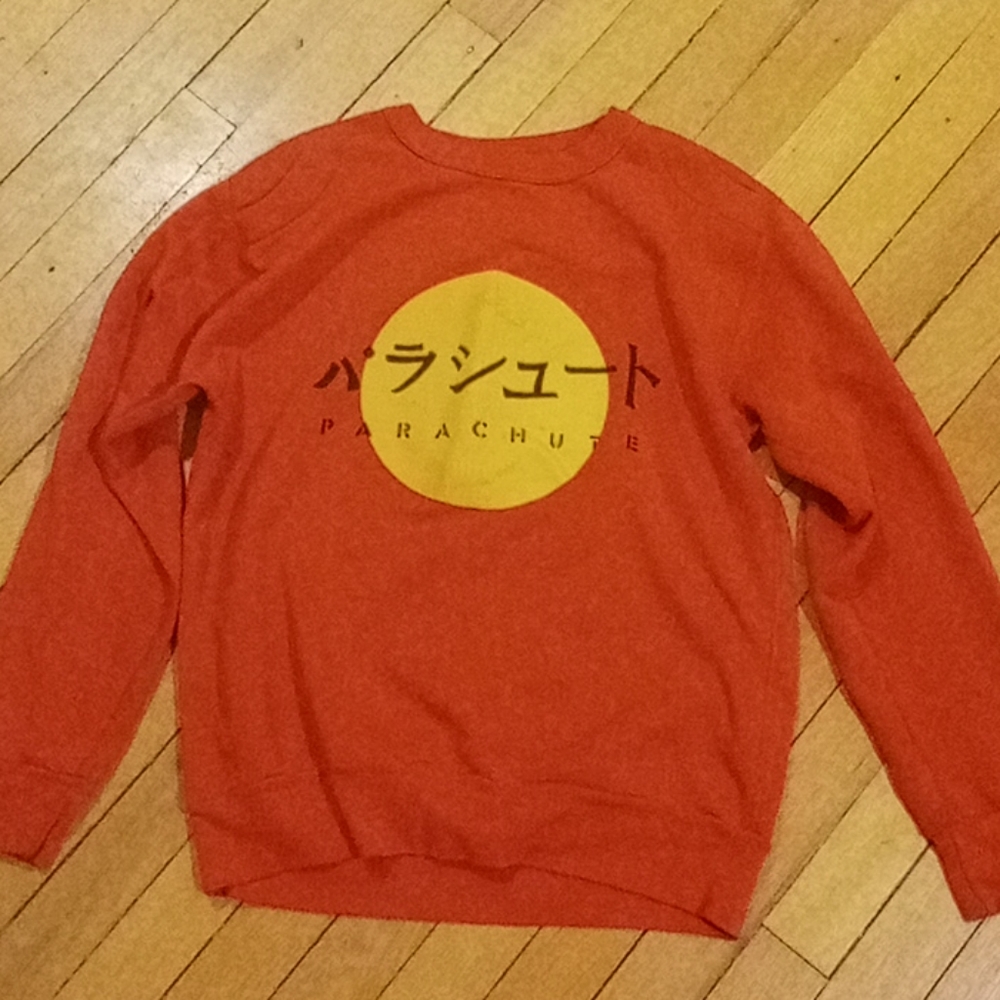 Parachute Sweatshirt w/ Shoulder Padding